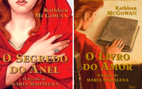 As obras �O segredo do anel� e �O livro do amor�, da trilogia �O legado de Maria Madalena�